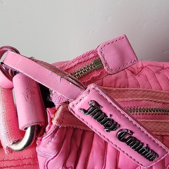 Juicy Couture Pink Quilted Shoulder Bag - Picture 2 of 8
